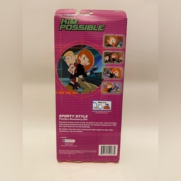 Disney's Kim  Possible Sporty Style Fashion Accessory Set NWT - Picture 4 of 5